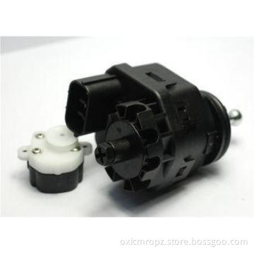12V / 24V Plastic / Metal Motor Gearbox For Headlamp Adjust